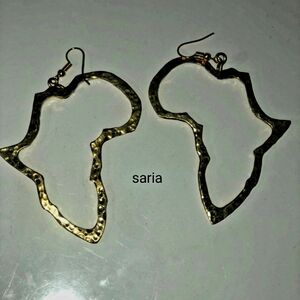 Copper earings(Africa)